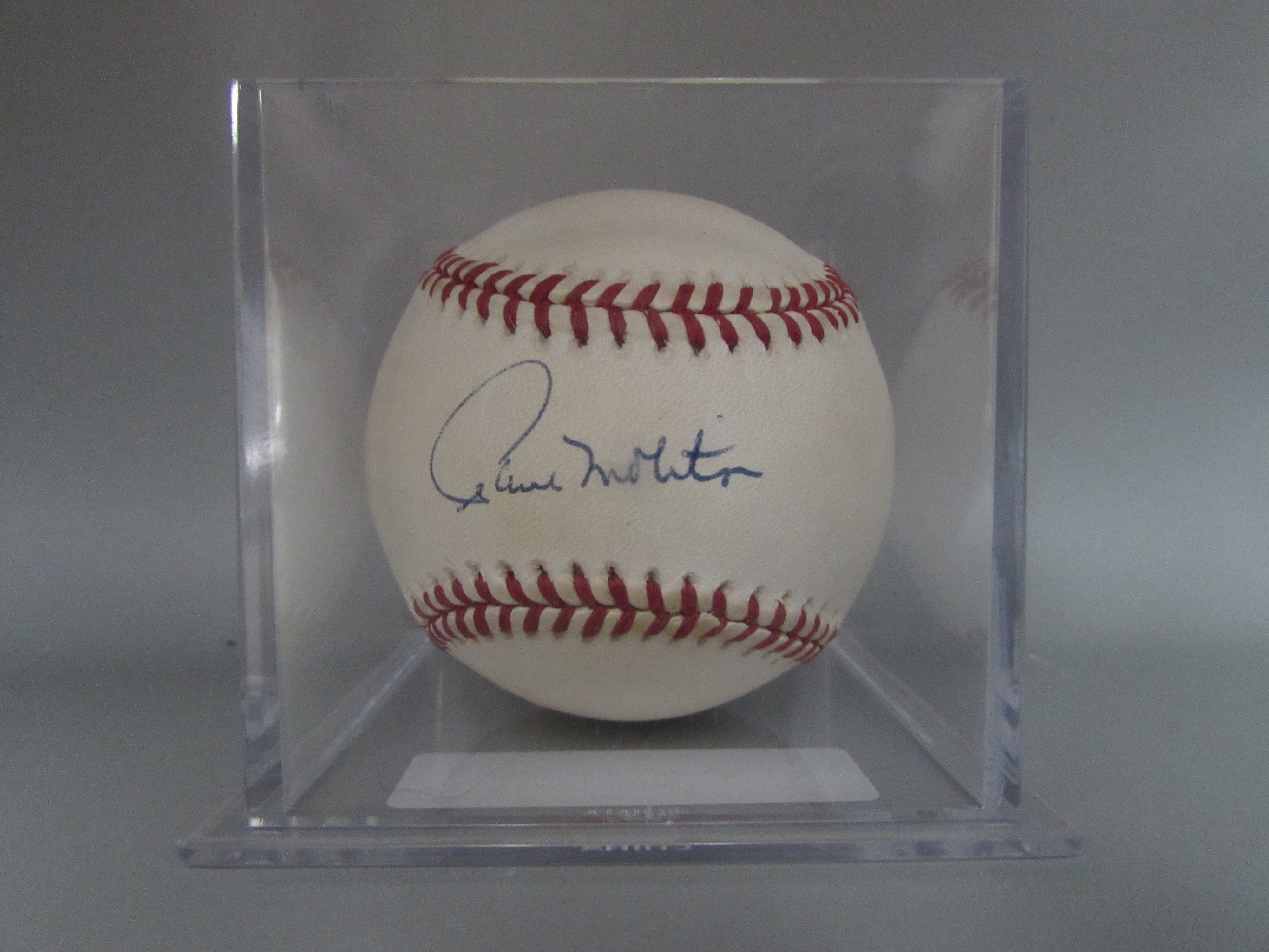 Paul Molitor signed baseball – Papa Hawk Sports & Collectibles LLC