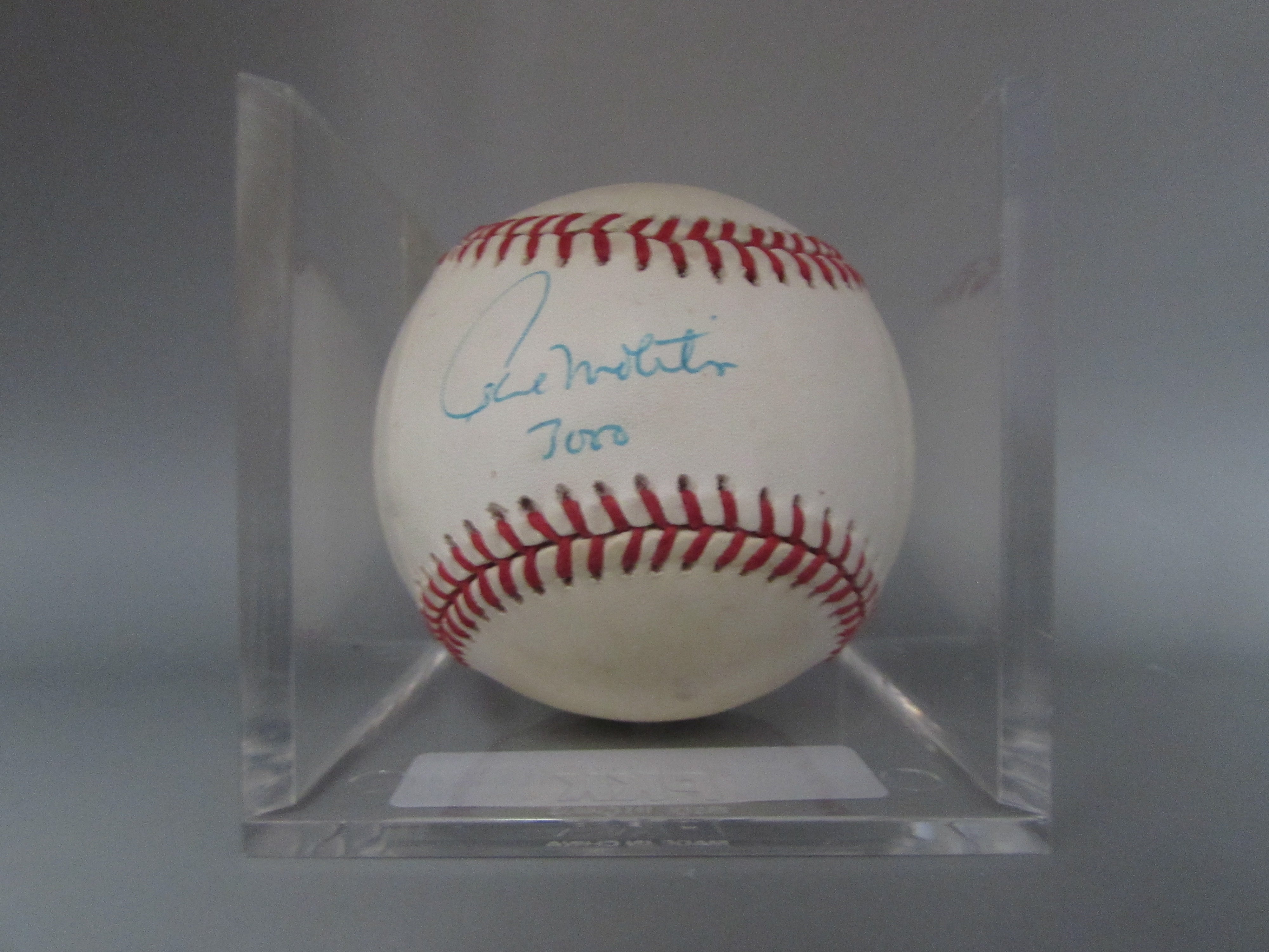 Paul Molitor signed baseball – Papa Hawk Sports & Collectibles LLC