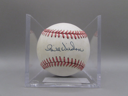 Bill Virdon signed baseball