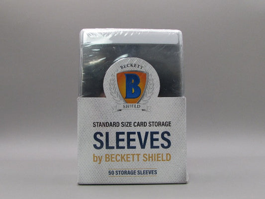 Beckett standard size card storage sleeves