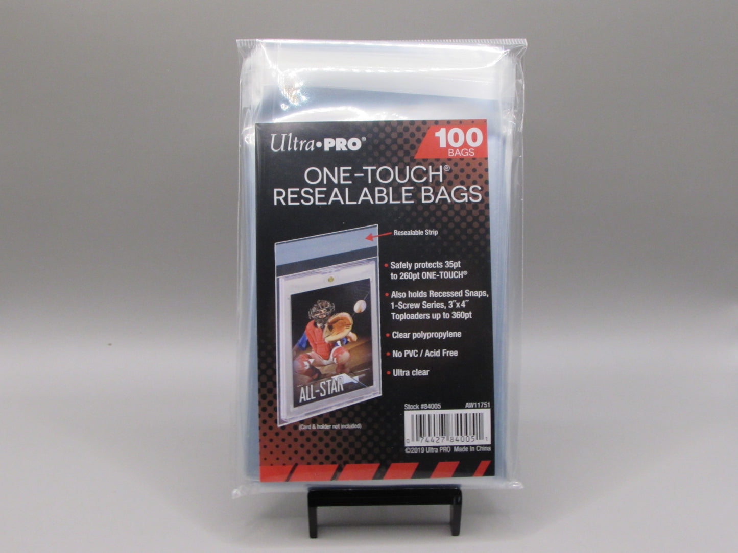 Ultra pro one-touch resealable bags