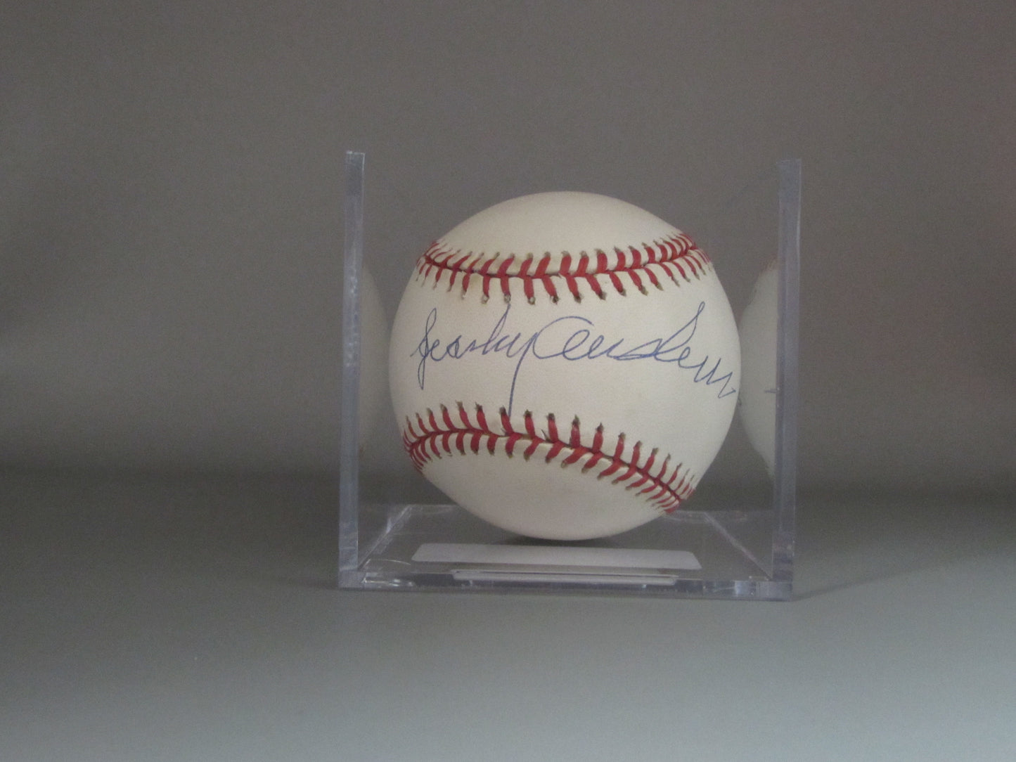 Sparky Anderson signed baseball