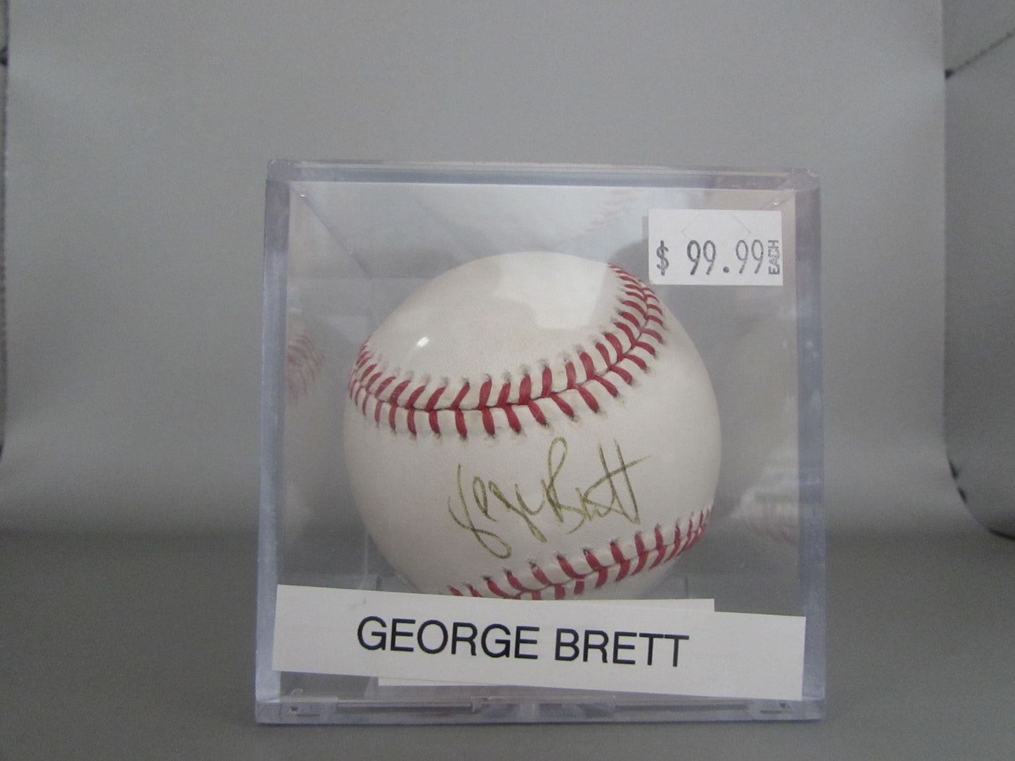 George Brett signed baseball