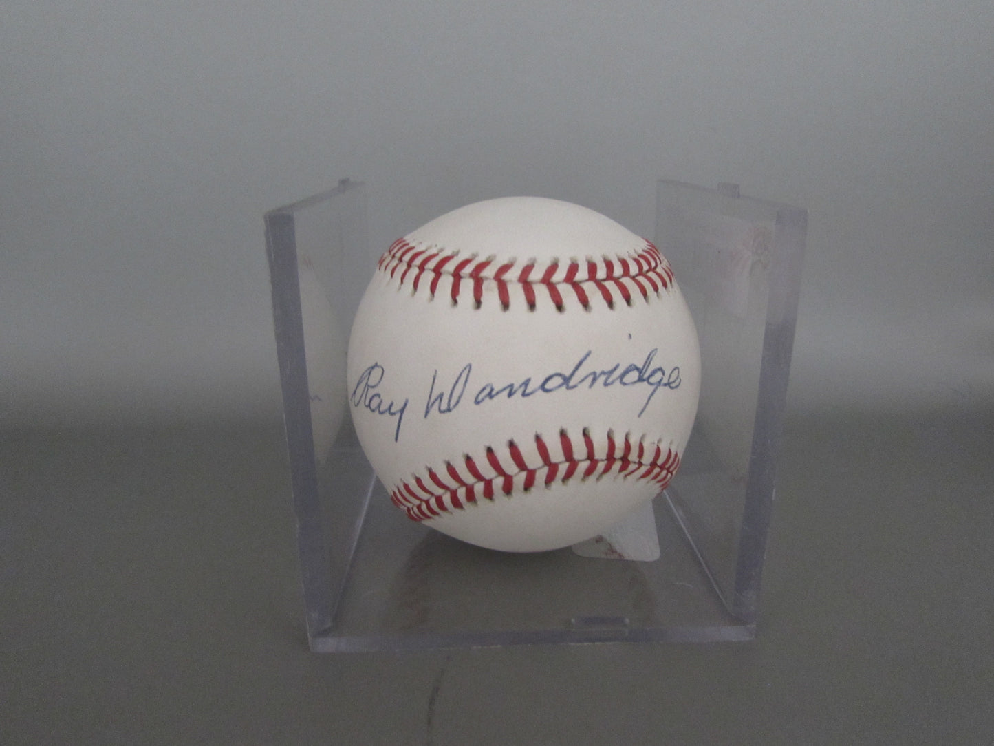 Ray Dandridge signed baseball