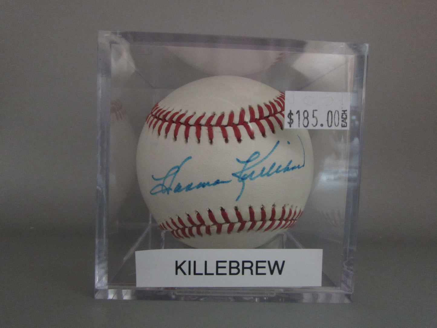 Harmon Killebrew signed baseball