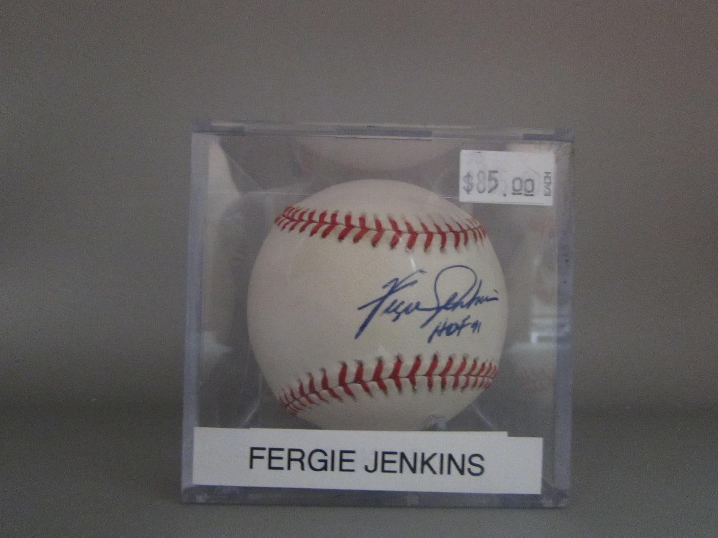 Fergie Jenkins signed baseball