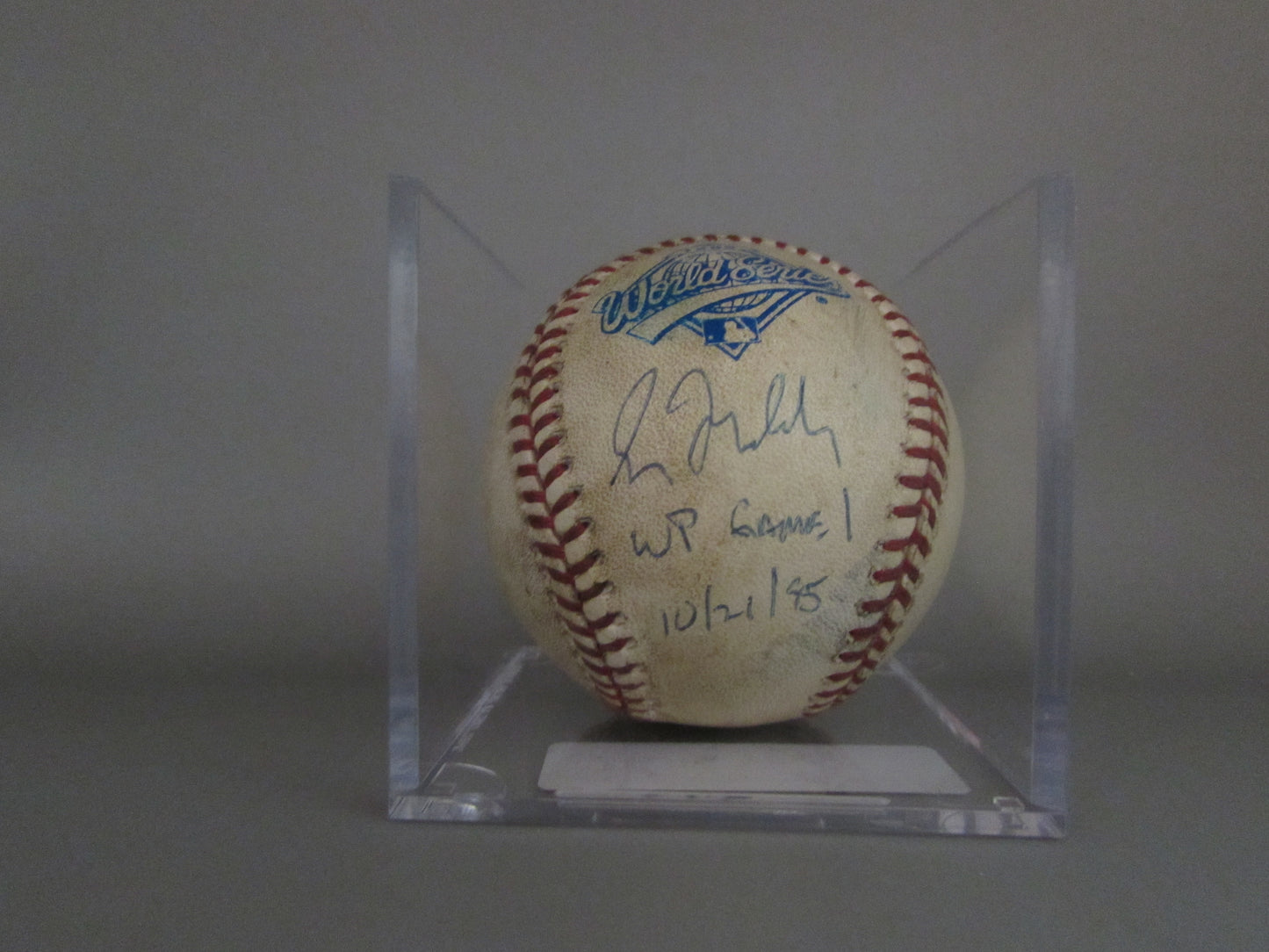 Greg Maddux signed baseball