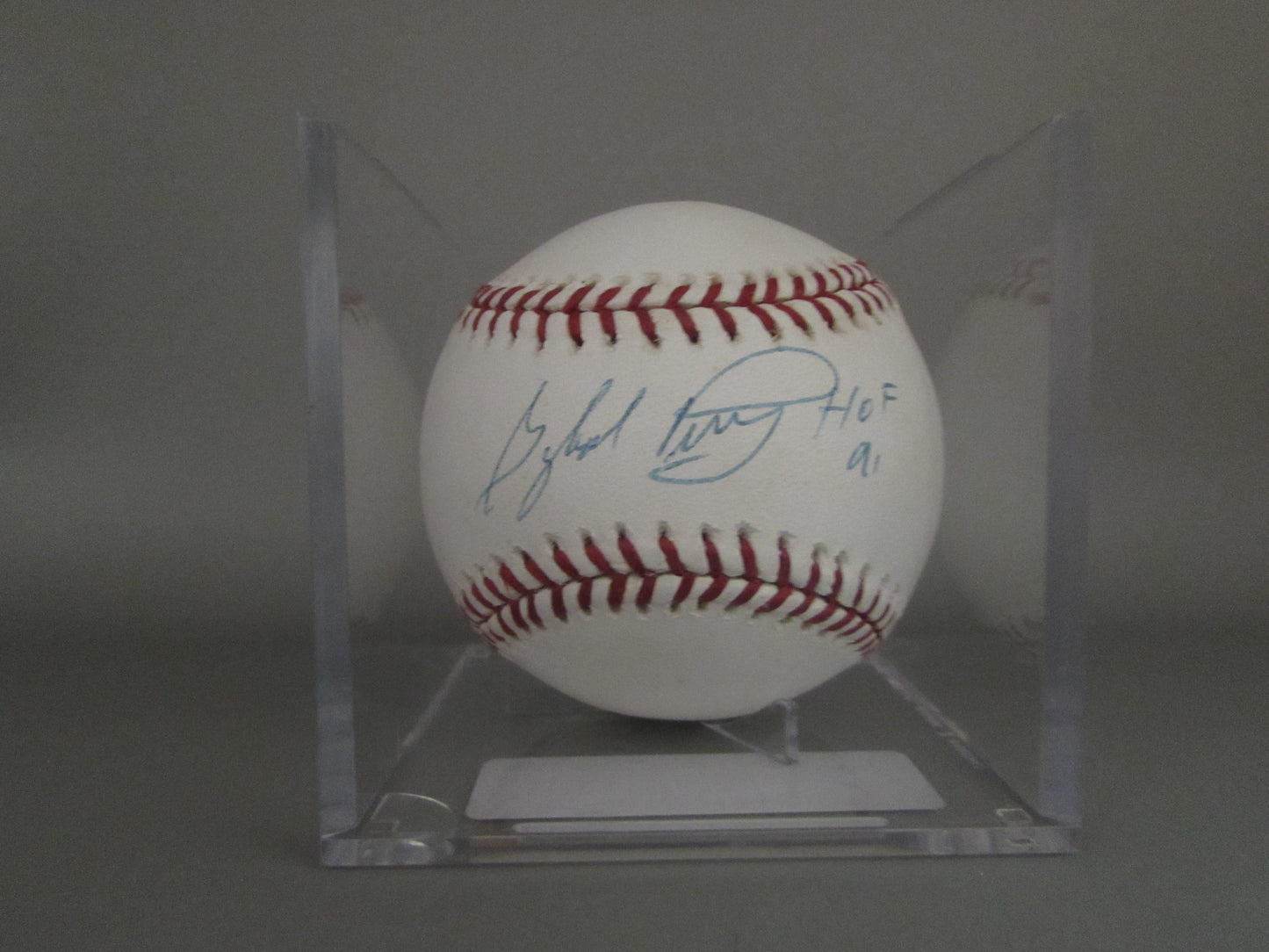 Gaylord Perry signed baseball