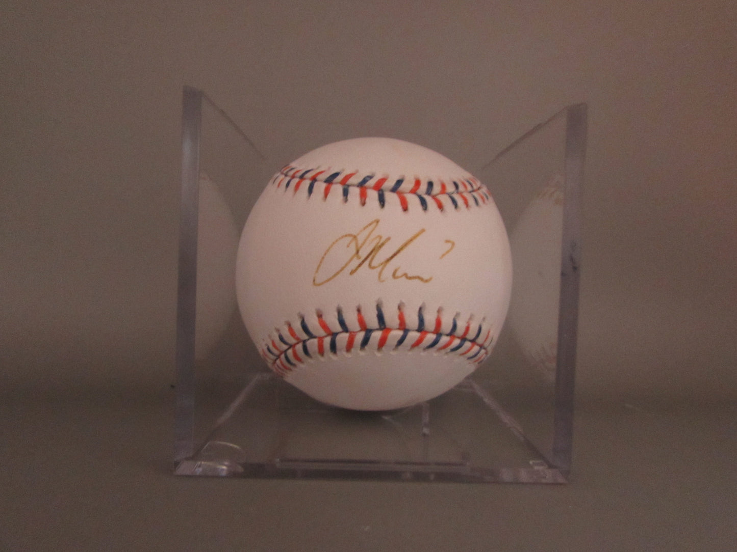 Joe Mauer signed baseball