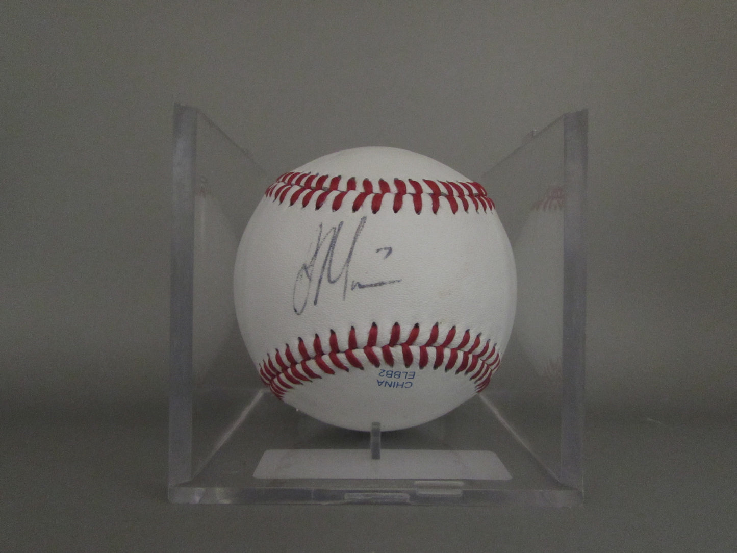 Joe Mauer signed baseball