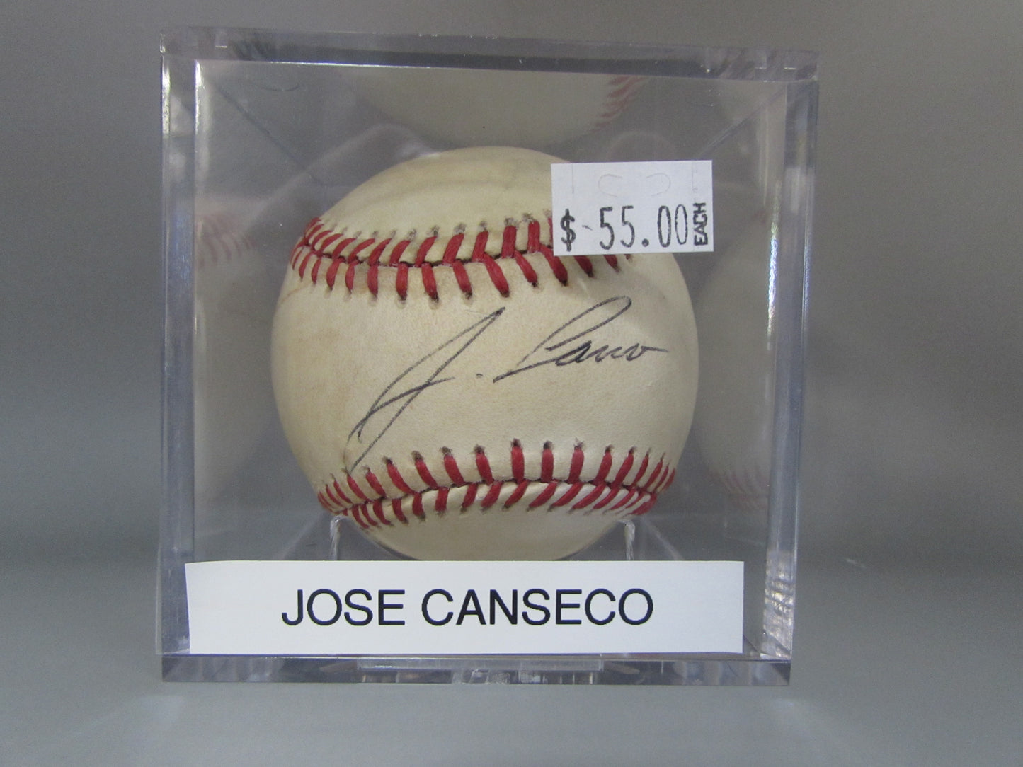 Jose Canseco signed baseball