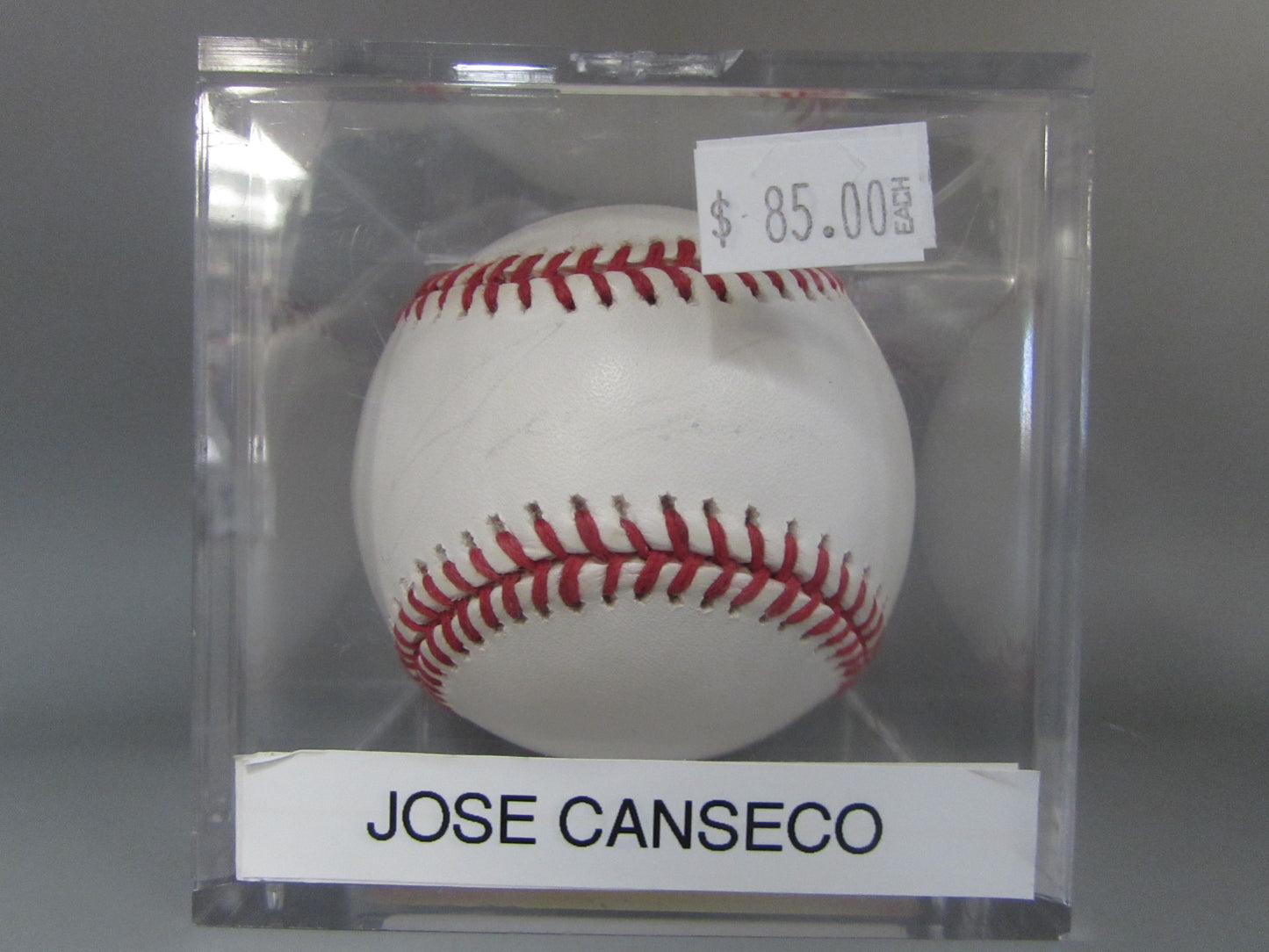 Jose Canseco signed baseball