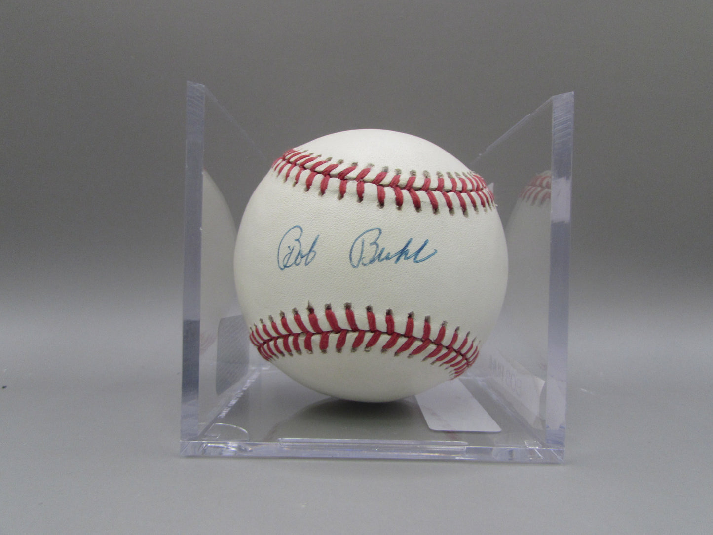 Bob Buhl signed baseball