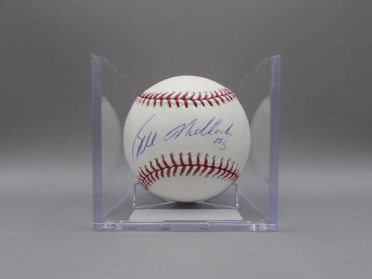 Bill Madlock signed baseball