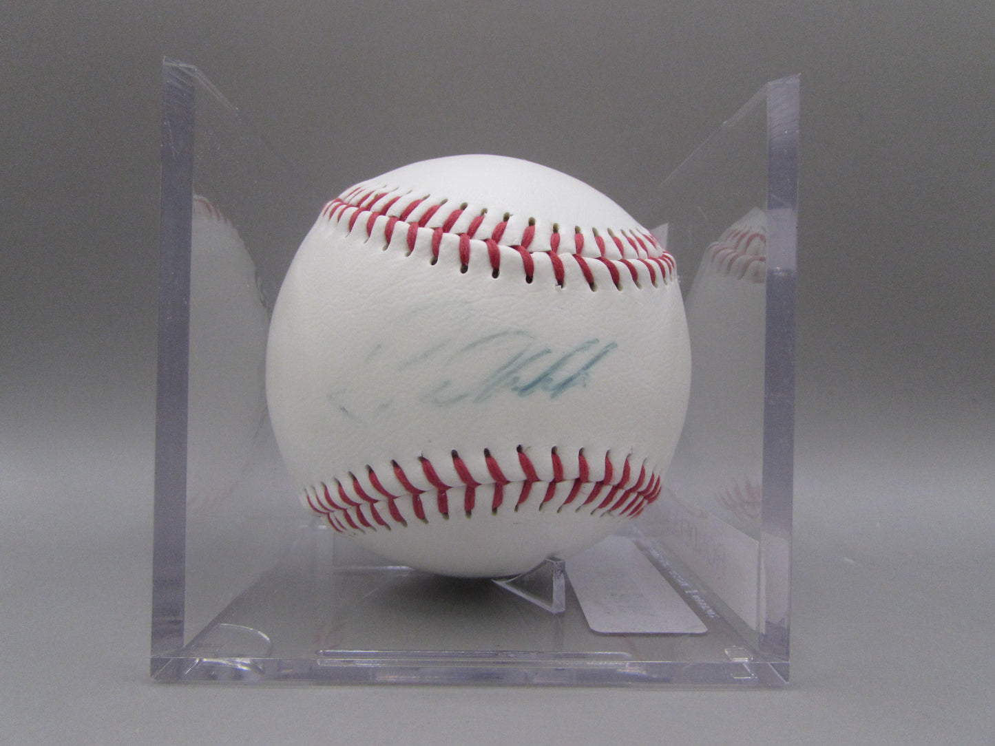 Rondell white signed baseball