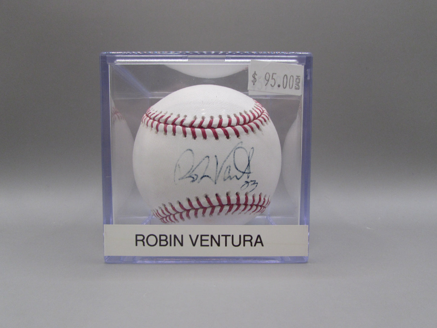 Robin Ventura signed baseball