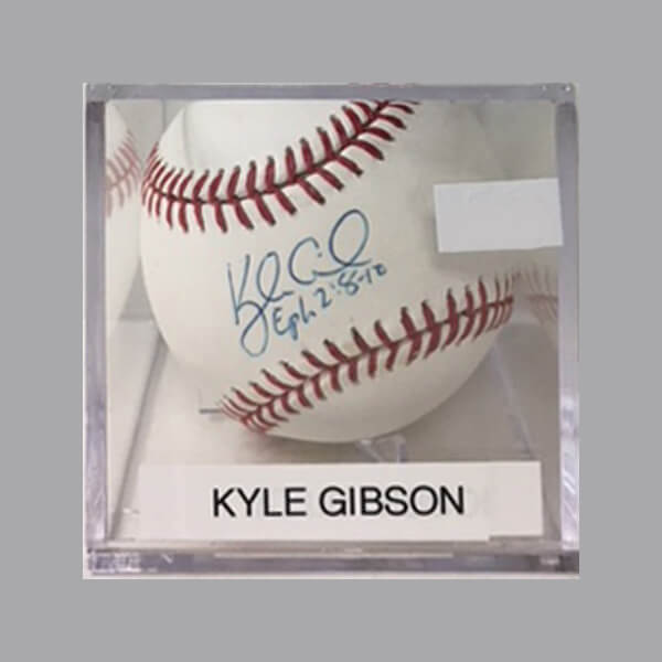 Kyle Gibson Autographed Baseball