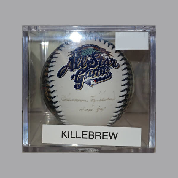 Harmon Killebrew Allstar Autographed Baseball