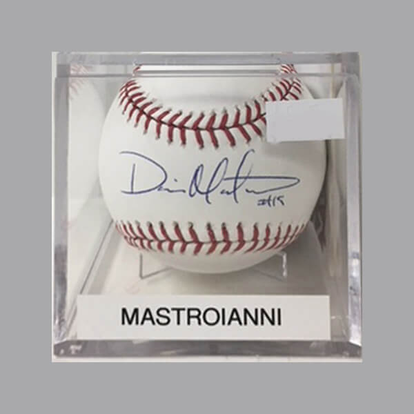 Darin Mastraoianni Autographed Baseball