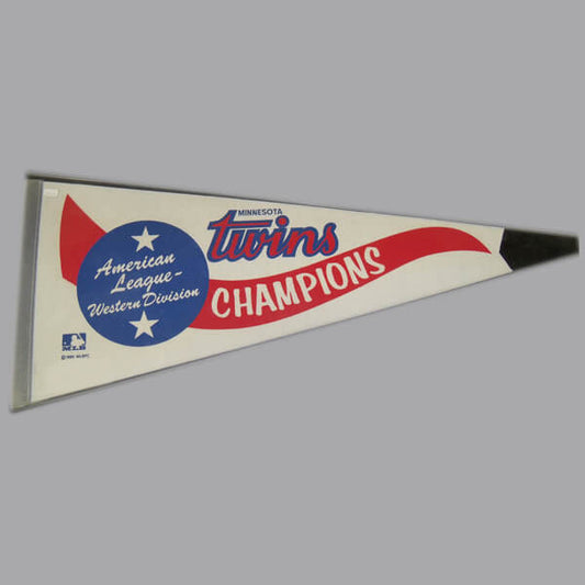 Minnesota Twins American League Division Champions Pennant Flag