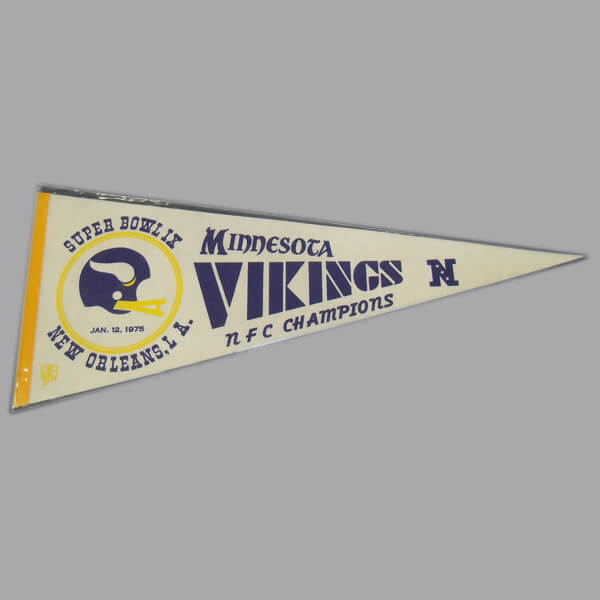 Minnesota Vikings Nfc Champions Pennant Flag